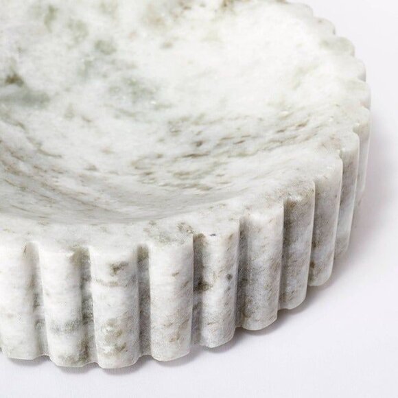 Scalloped Round Marble Dish – Threshold Studio McGee - Target 2023 - Picture 3 of 7